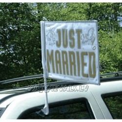 Флажок для украшения машины