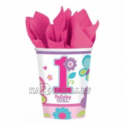 1 День рождения Стаканы