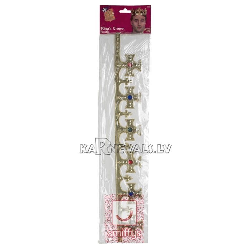 Karaļa  kronis ar dārgakmeņus