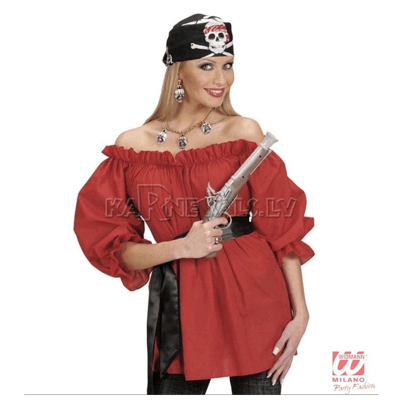 Piratu Bandana ar galvaskausiem