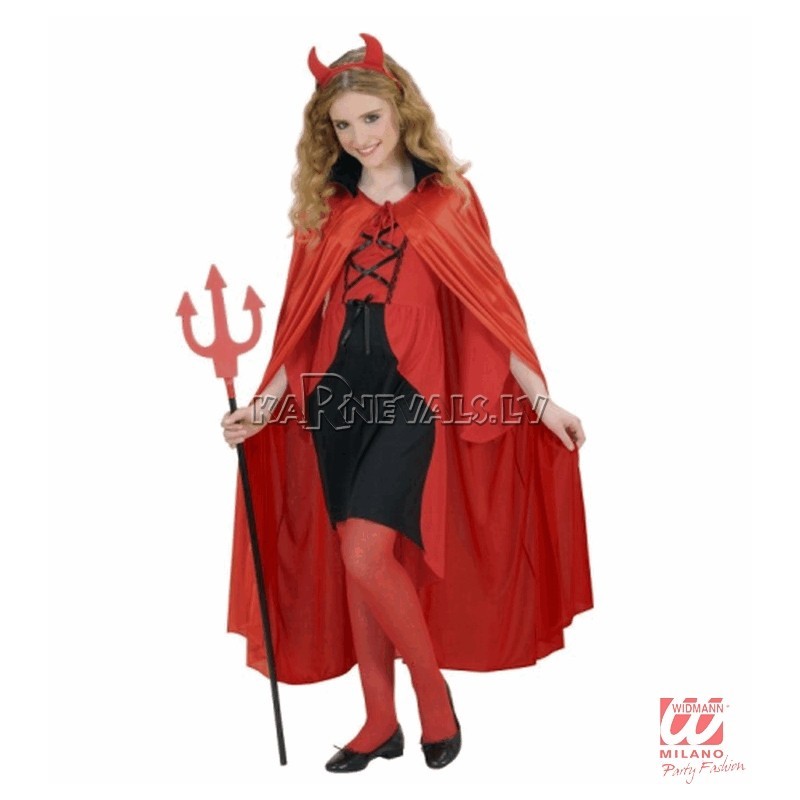 Красная накидка 110см