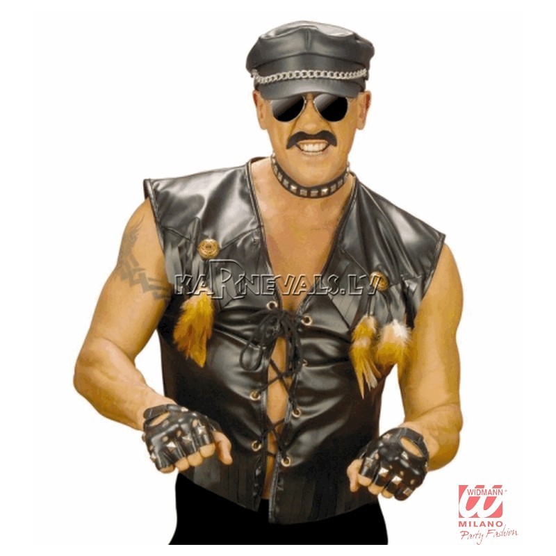 "Āda" veste, "Rietumu" stilā, rokeriem un motociklistiem