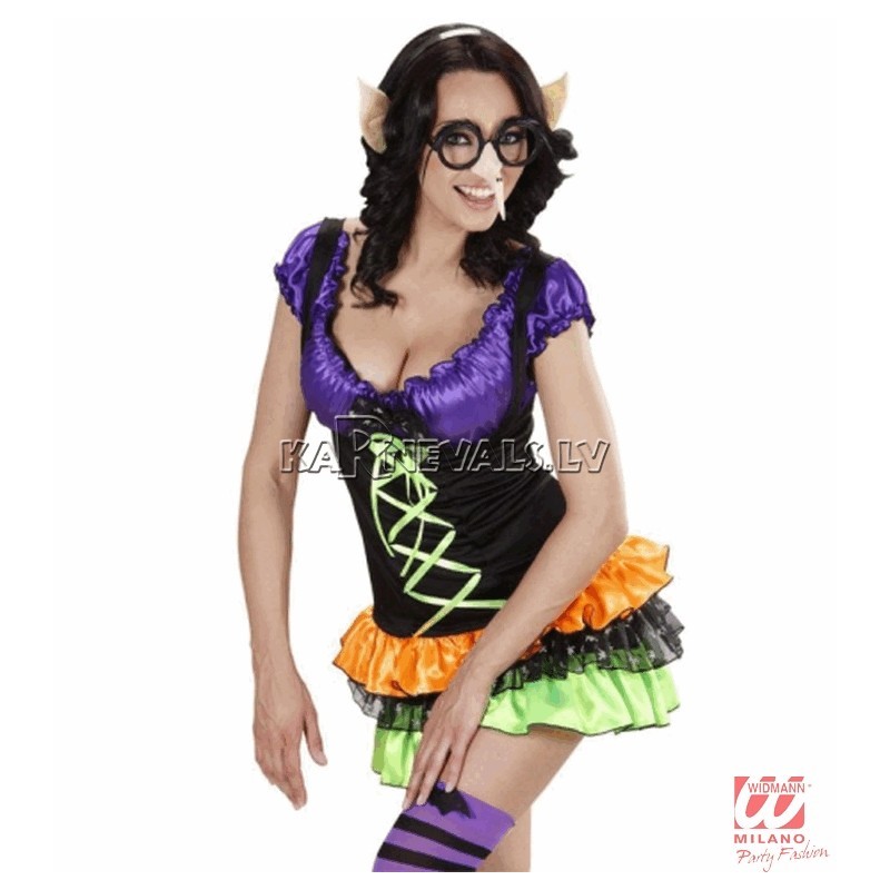 Brilles ar raganas degunu un melniem uzacīm