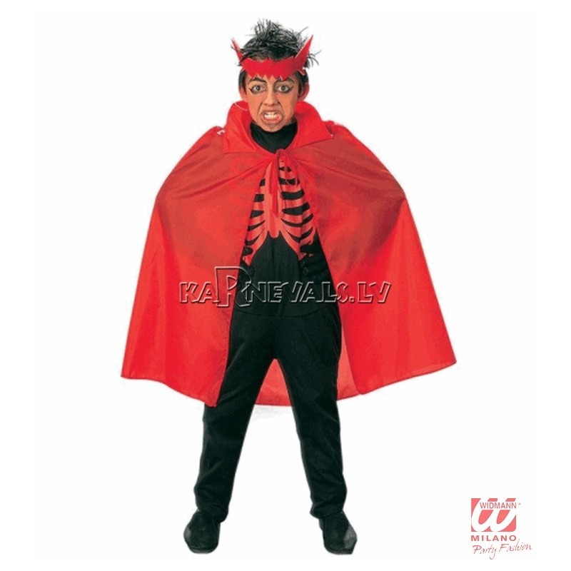 Детская красная накидка