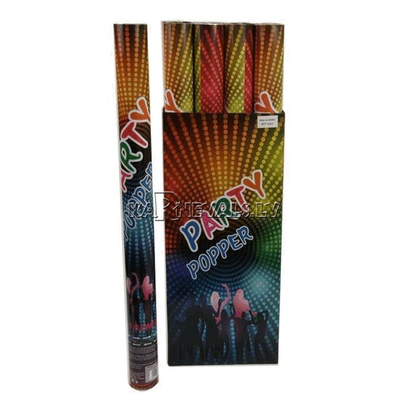 Rokas plaukšķene-konfeti  80 cm 