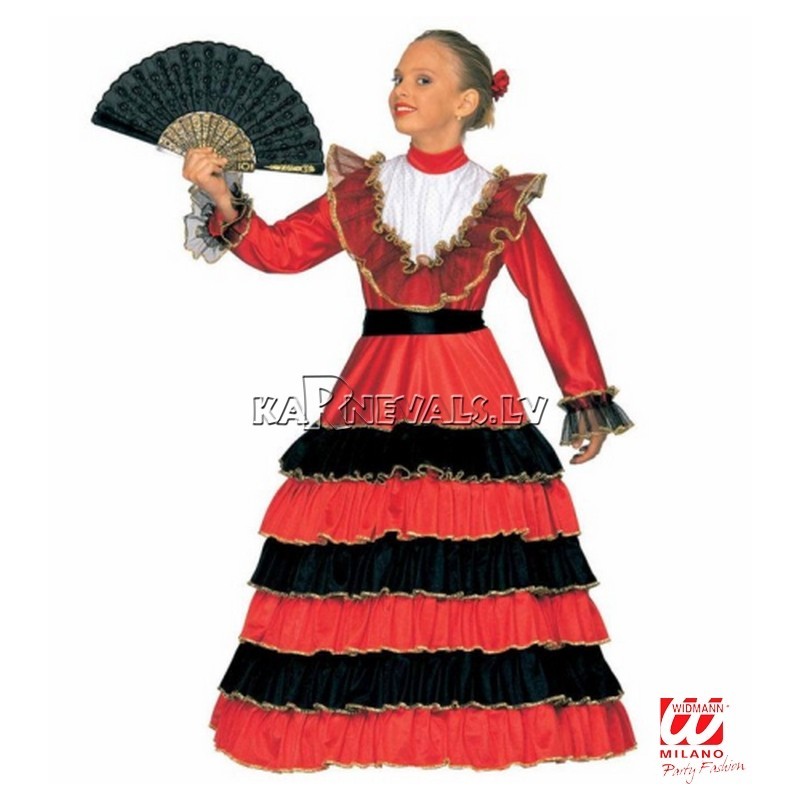 Karnevāla kostīms SENJORITA, (128cm)