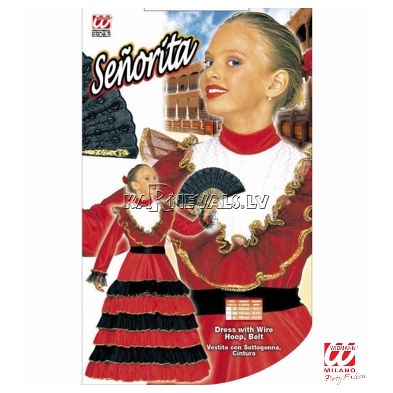 Карнавальный костюм - Сеньорита, (128см)