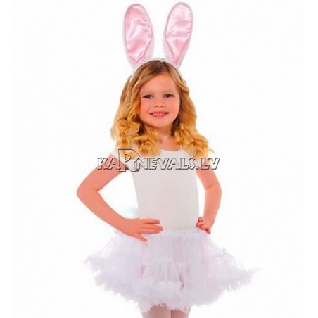 Ушки зайца, в комплекте ушки зайца на ободке и хвостик