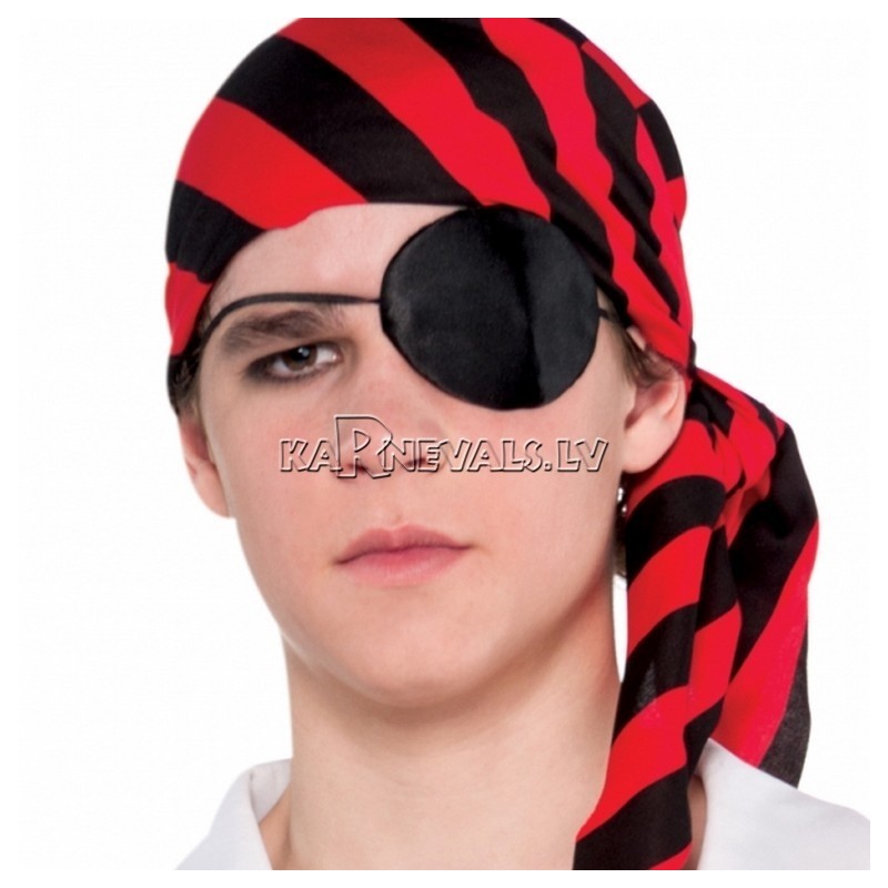  Pirāta, jūras dumpinieka kostīms 12-14 gādu vecumā bērniem, izmērs 162cm. Komplektā krekls, veste, galvas lakats, josta, bikses