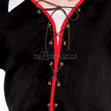 Костюм пирата, морского разбойника детям 12-14 лет, В комплекте рубашка, жилет, платок, брюки, ремень и сапоги, Размер 162см