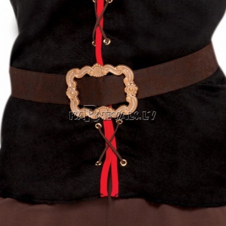  Pirāta, jūras dumpinieka kostīms 12-14 gādu vecumā bērniem, izmērs 162cm. Komplektā krekls, veste, galvas lakats, josta, bikses