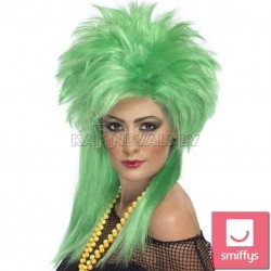 Parūka panka vai roka stilā, gaiši zilā, gara