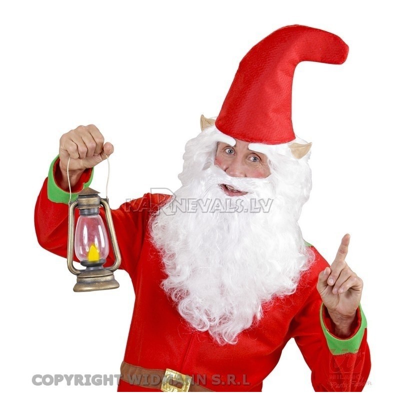 Шапочка  Гнома для карнавала (желтого, зеленого, красного, синего цвета) 1 шт.