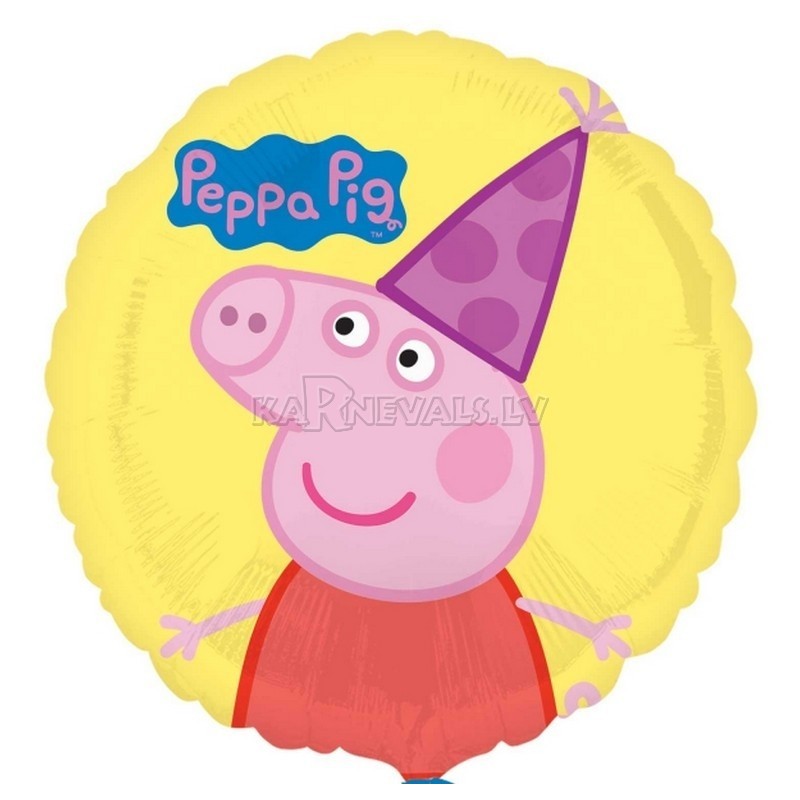 Peppa Pig ﻿  folijas balons  izmērs 17"/43cm﻿