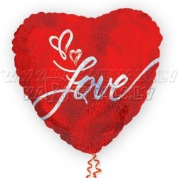 Воздушный голографический шар  из фольги, 26"/65 см, C234702