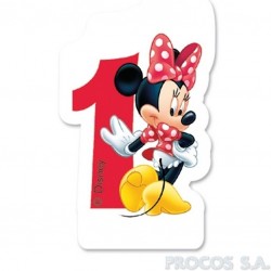  Tortes Svece Minnie pele Dzimšanas dienas 1