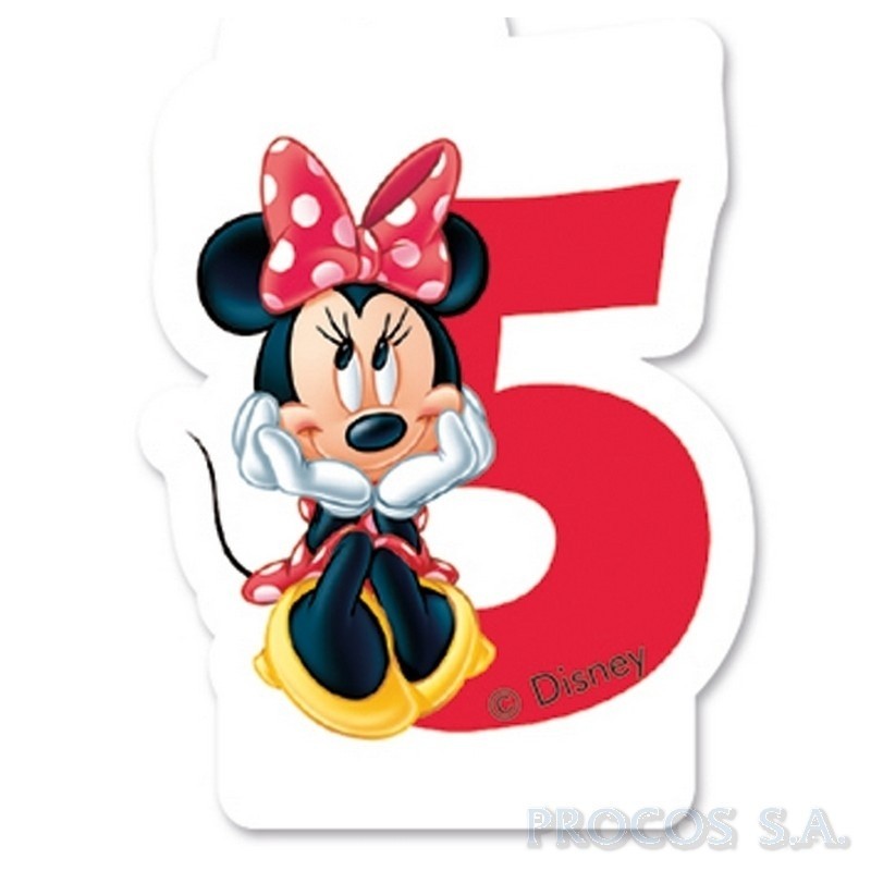 Tortes Svece Minnie pele Dzimšanas dienas 5