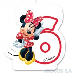 Tortes Svece Minnie pele Dzimšanas dienas 6