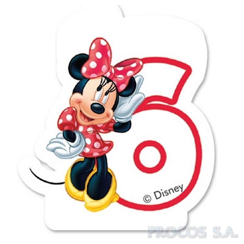 Tortes Svece Minnie pele Dzimšanas dienas 6