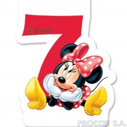 Tortes Svece Minnie pele Dzimšanas dienas 7