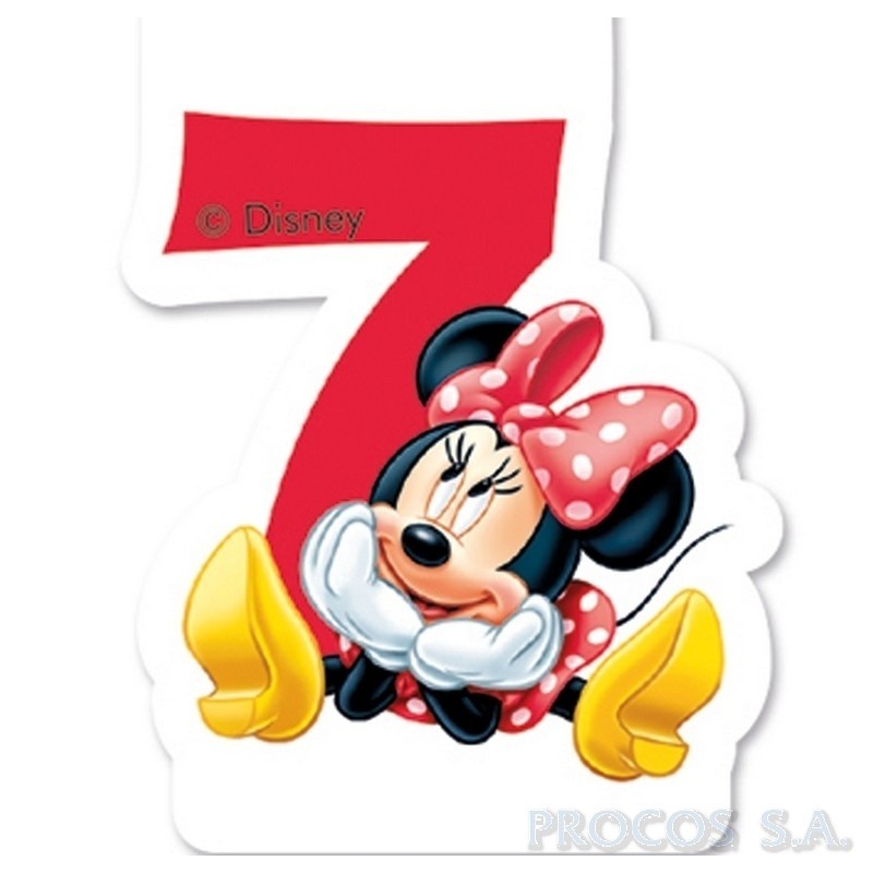 Tortes Svece Minnie pele Dzimšanas dienas 7