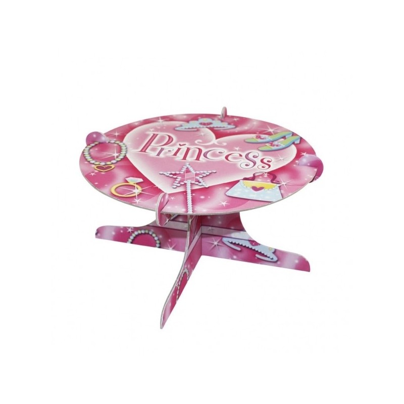 šķīvji ar attelu. Tema - Princese, 17.7 cm, 8 gab