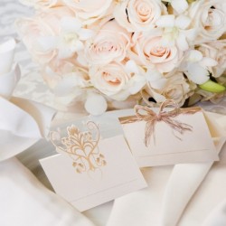 Карточка гостя  банкетная    9 x 5 см﻿ 24 шт