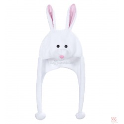 Шапочка зайчика из плюша для  карнавала