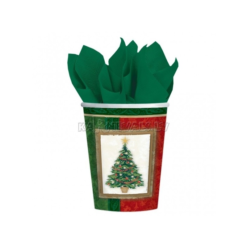 Бумажные стаканчики 266 ml 12 шт