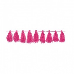 Tassel Garland Pink 3 m