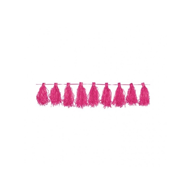 Tassel Garland Pink 3 m