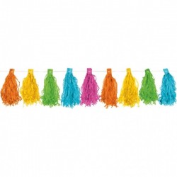 Tassel Garland Multicolour 3 m