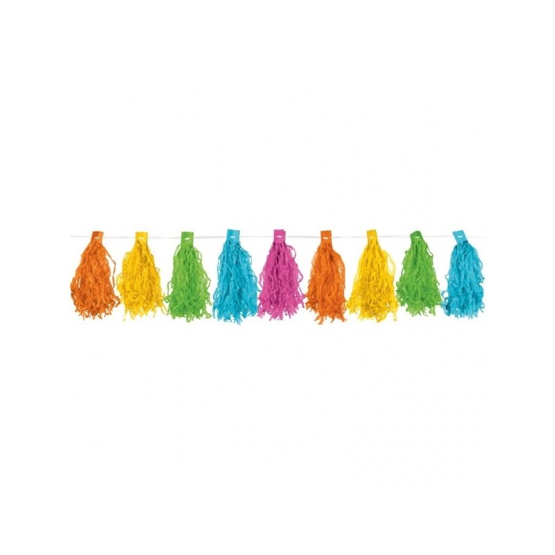 Tassel Garland Multicolour 3 m