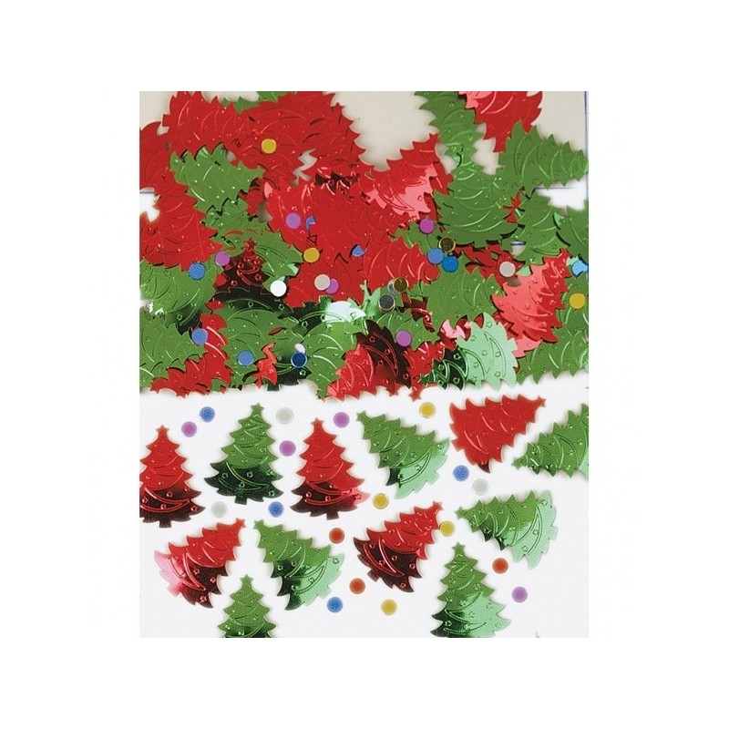 Конфетти из фольги "Новогодние елочки" 14 г