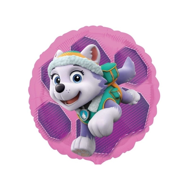 43 cm "ĶEPU PATRUĪĻA" Folijas balons  ar hēliju apaļš