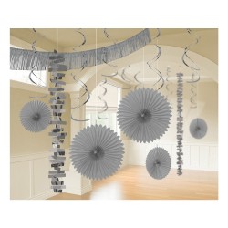 Decorating Kit Silver 18 Parts