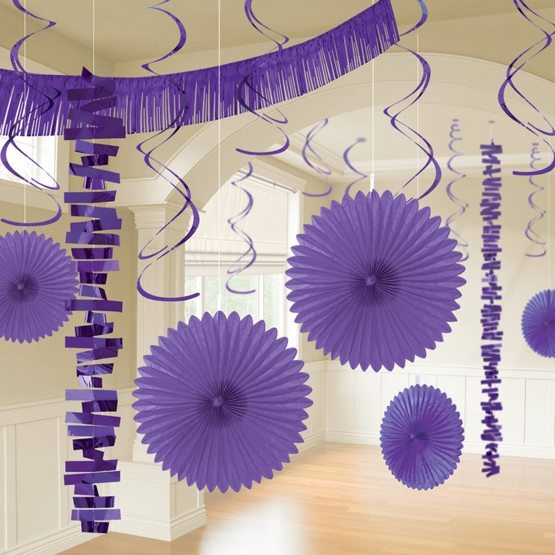 Decorating Kit Purple 18 Parts