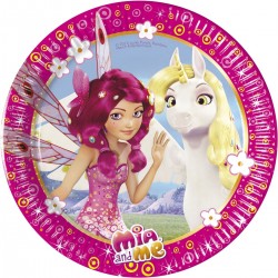 8 Papīra  Šķīvji  20 cm MIA & ME