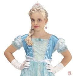 SNIEGA PRINCESE komplekts (tiara cimdi gredzens)