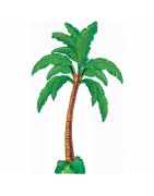 Пальмы из фольги и бумаги