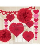 Valentīndienas telpu dekori